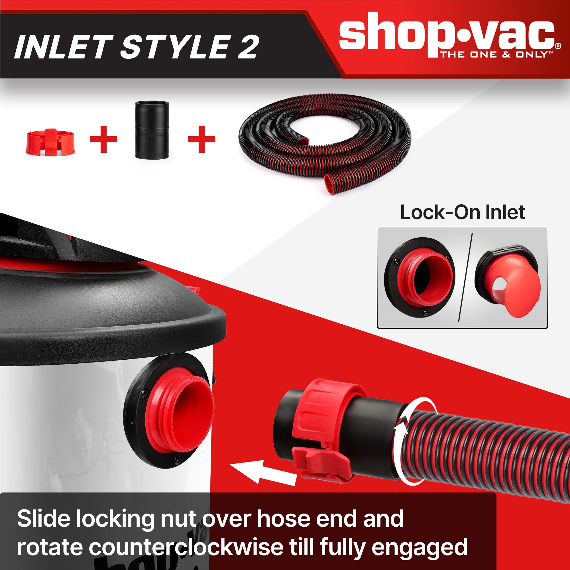 Shop-Vac® 12-foot x 1-7/8-inch diameter Universal Hose - Image 5