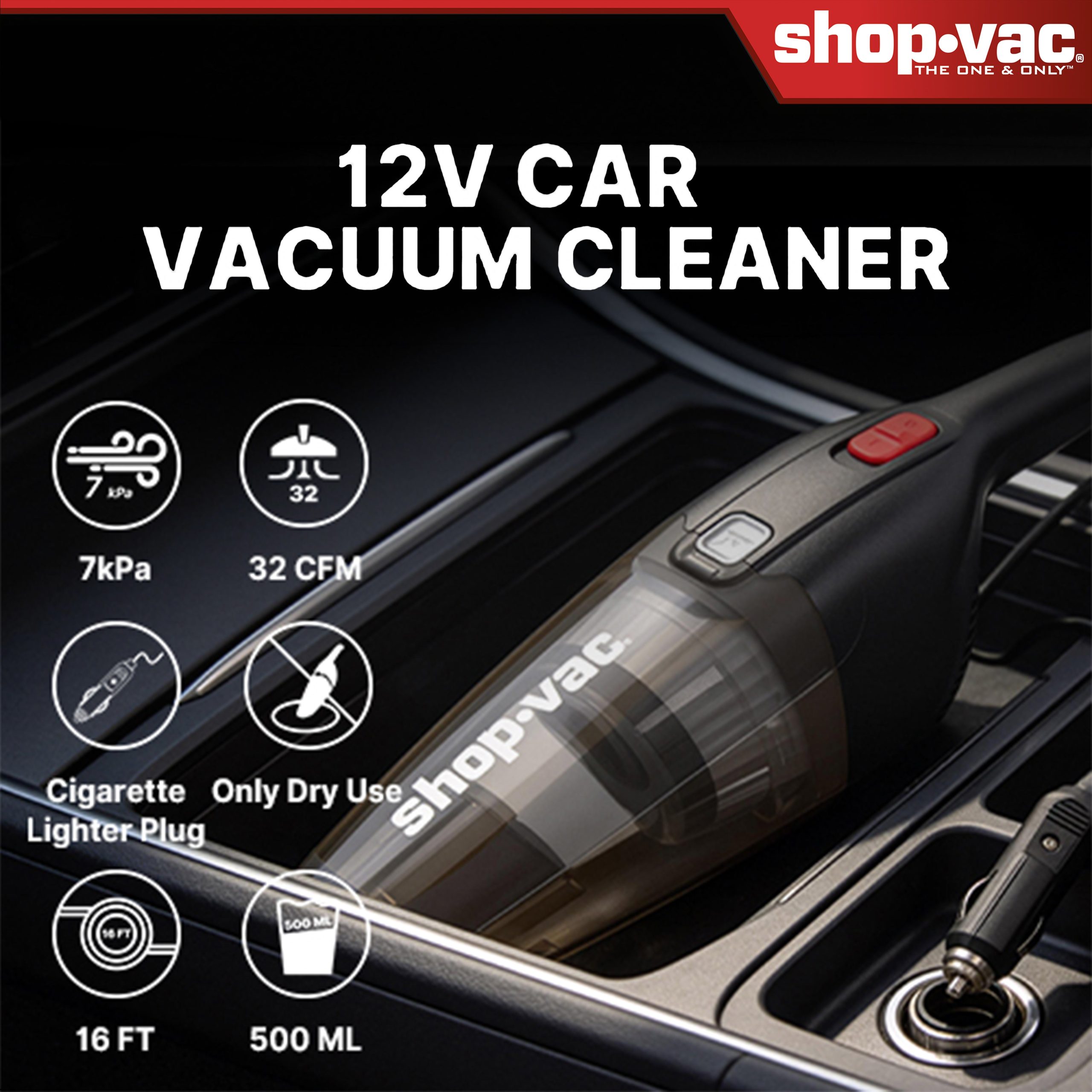 Shop-Vac® 12V Handheld Car Vacuum - Image 2